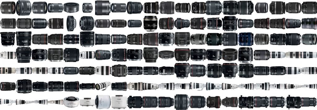 Canon Lens Filtre Çapları Ve Aksesuar Listesi